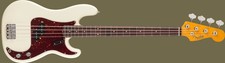 Fender American Vintage II 1960 Precision Bass Guitar Olympic White w/ Hard Case