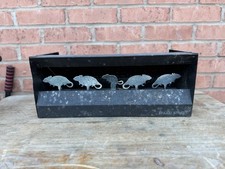 Magnetic Knock Down Pellet Trap Knockdown Gallery Target RAT Hunt Air Gun Catch