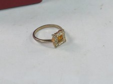 Costume Jewellery Faux Citrine