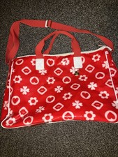Large Red Moschino Perfume Bag