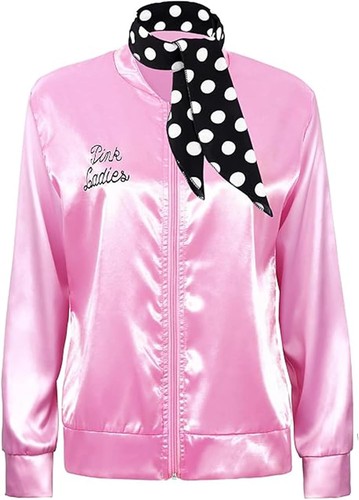 Pink ladies jacket - pink, grease
