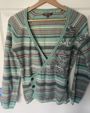 Fat Face Cardigan Mint Green