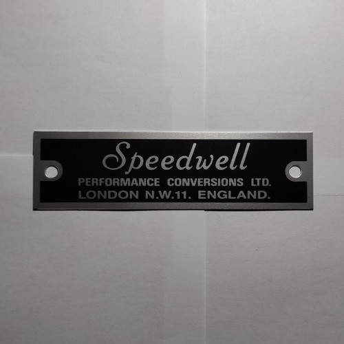 Speedwell rocker cover plate - speedwell,