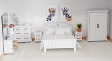 Miniature Dolls House Bedroom Set, Dollhouse Furniture, Bedroom Decor, Dolls