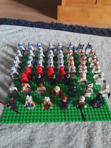 Lego star wars minifigure lot - lego,