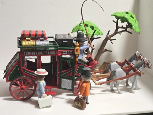 Playmobil western stagecoach - playmobil,