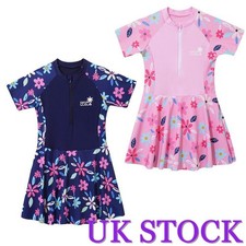 UK Kids Girls Flower Print