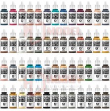 Vallejo Model Color Paints Acrylic War Colours 17ml Bottle 70.800 to 70.999