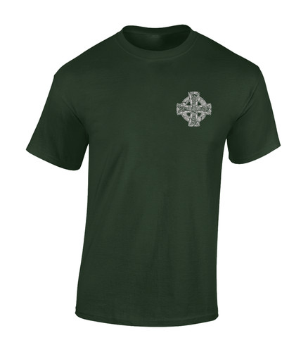 Celtic cross mens - t, shirt