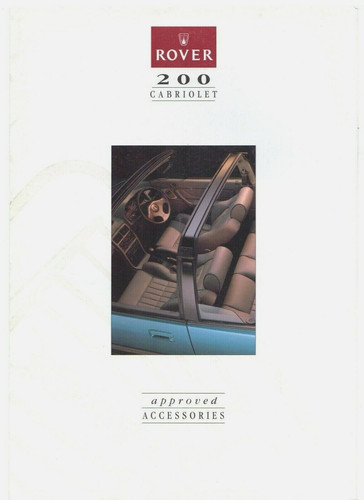 Rover 200 series cabriolet - rover, 200-series