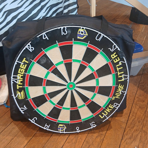 Luke litter dart board - litter,