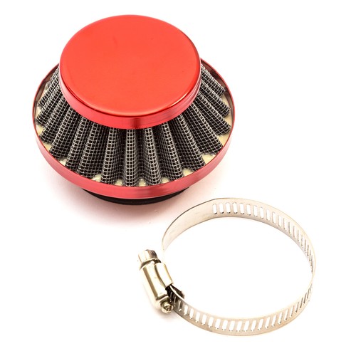 44mm mini moto air filter - air, red
