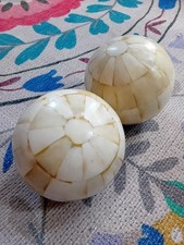 Decorative Wooden Balls Orbs