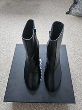 Whistles Black Daphne Heeled