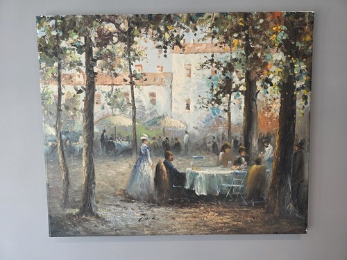 Parisian scene impressionist - parisian,