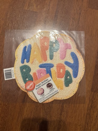 Wilton happy birthday cake tin - wilton,