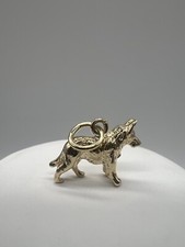 9ct Yellow SOLID Gold Alsatian