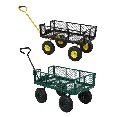 Steel garden carts wagon heavy - steel,