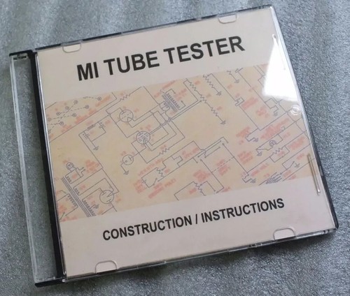 Tube valve tester dvd - valve, dvd/usb
