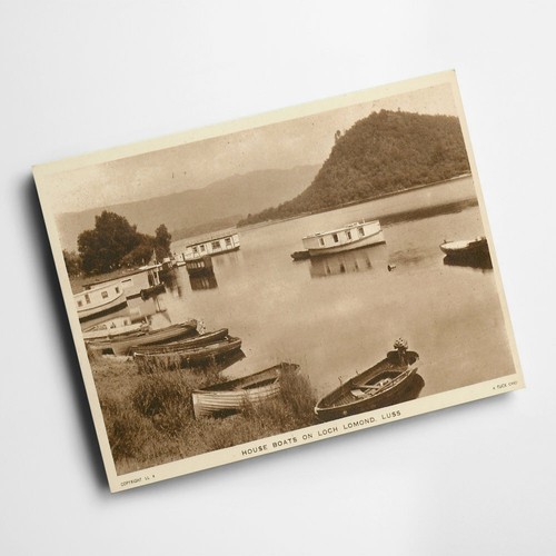 Print vintage scotland - a6,