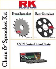 Aprilia Tuareg 125 Rally 1991-1992 [RK XSO2 Series Chain and Sprocket Kit]