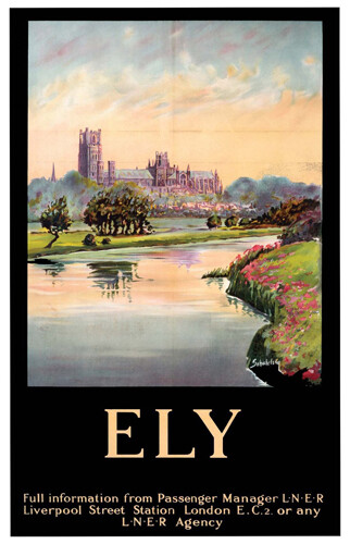 Vintage ely cathedral dark - vintage,