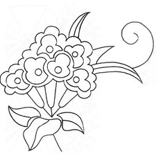 Vintage Embroidery Transfer