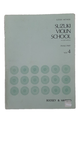 Suzuki violin school volume - suzuki, 4