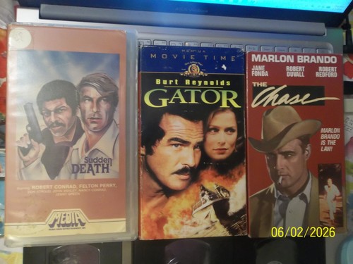 Lot rare action vhs - of,
