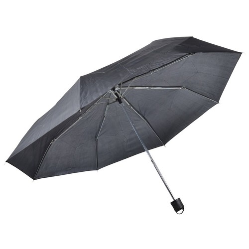 Manual plain black umbrella - plain,