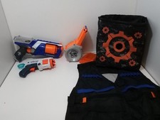 NERF bundle Strongarm Nerf Gun Set with X Shot Blaster Jacket Bag