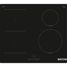 Induction Hob Bosch Serie 4 4 Zone Built In Black Glass Touch Control Cooktop