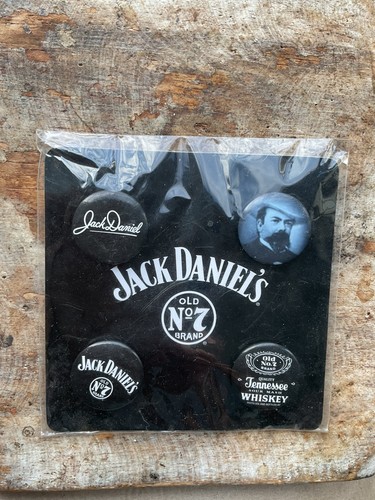 Jack daniels whiskey pin - jack, badge