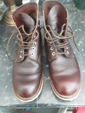 red wing 8196 round toe briar