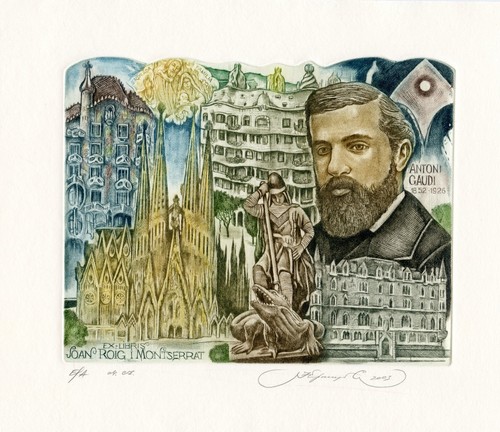 Antoni gaudi spain original - gaudi,, spain,