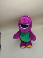 Barney 13" Plush Vintage 1992 Purple Dinosaur Stuffed Animal Toy Lyons Group