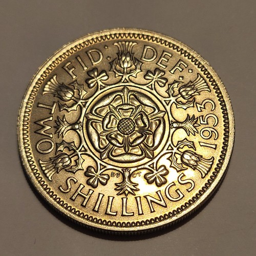 1953 queen elizabeth florin - elizabeth, ii