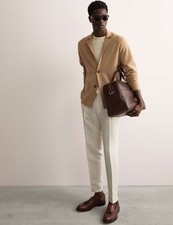 Marks & Spencer Mens Cream