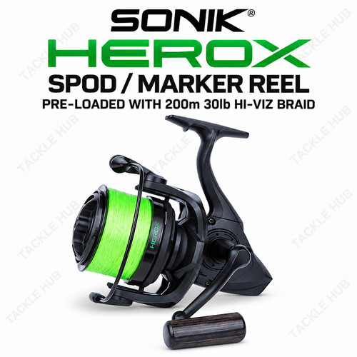 Sonik spod marker reel herox - herox, +