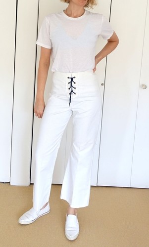 Vintage nautical high - vintage, high-waist