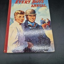 Vintage Childrens Book Every Boys Annual