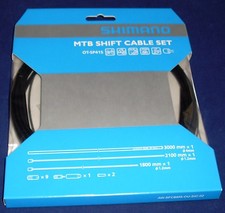 Y60098021 Shimano Deore XT/XTR Gear Shift Cable Set MTB Bike Black