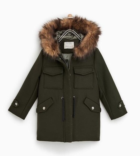New zara khaki - new, green