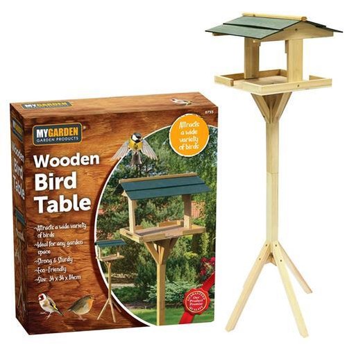 Traditional wooden bird - wooden, table