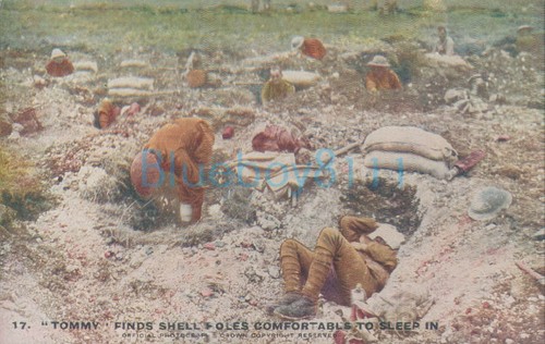 Ww1 british tommy sleeps in - ww1,