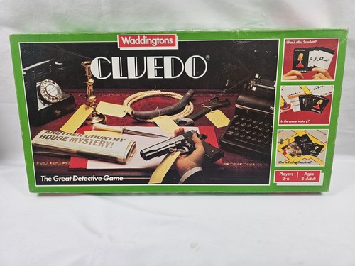 Waddingtons cluedo board - cluedo,