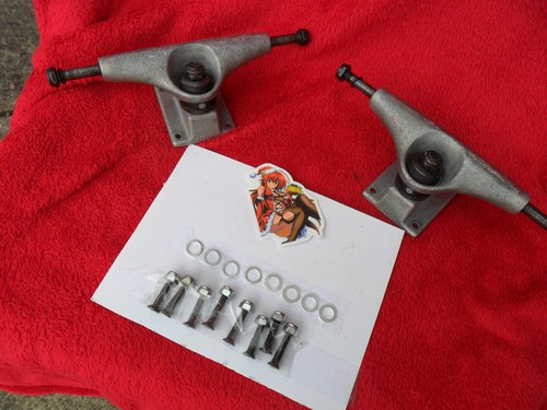 Voltage raw skateboard trucks - skateboard,