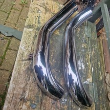 Kawasaki VN800 exhaust header pipe covers