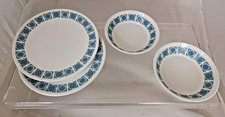 Royal Tuscan "Charade" 3 Salad Plates and 2 Small Dishes