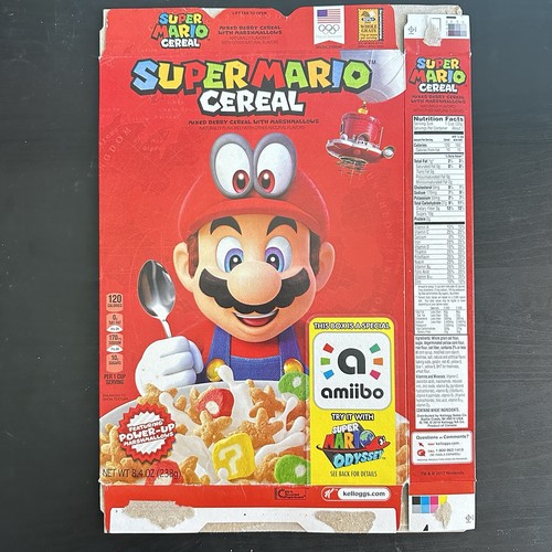 Nintendo super mario cereal - nintendo,